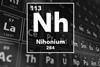 Periodic table of the elements – 113 – Nihonium